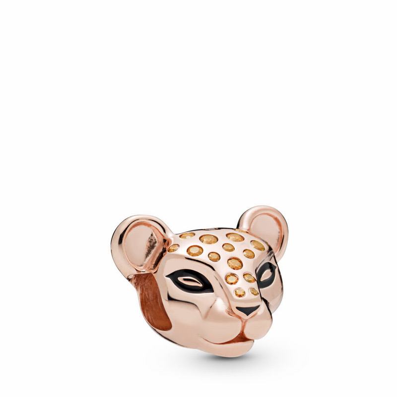 Pandora Australia Rose™ Sparkling Lion Princess Charm | MWDYCE421